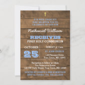 バーンウッドブルーファースト招待状 招待状 (正面)