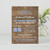 バーンウッドブルー確認招待状 招待状 (スタンド正面)