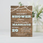 バーンウッドライツアクアウェディングパーティーエスム招待状 招待状 (スタンド正面)