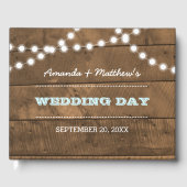 バーンウッドライツアクア結婚ズゲストブック ゲストブック (正面)