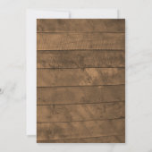 バーンウッドライツピンク結婚式招待状 招待状 (裏面)