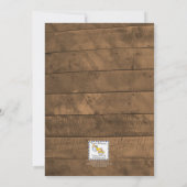 バーンウッドライツピンクB"Hバルミツワー招待状 招待状 (裏面)