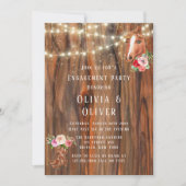 バーンウッドライツブーツホース婚約パーティ 招待状 (正面)