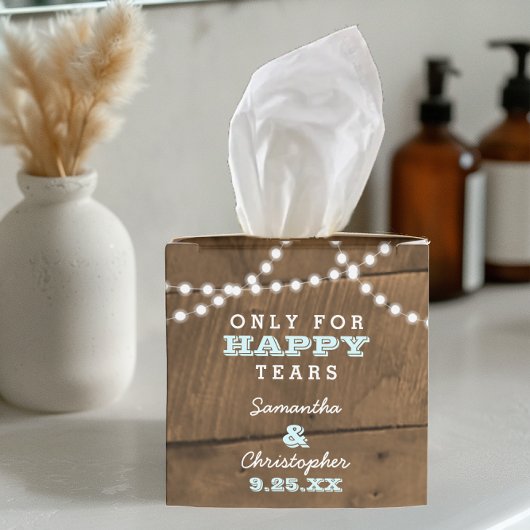 バーンウッドライトアクアミ結婚ニのティッシュボックス フェイバーボックス