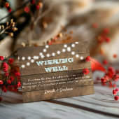 バーンウッドライトアクア結婚の願い井戸 エンクロージャーカード