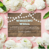 バーンウッドライトアクア結婚の願い井戸 エンクロージャーカード