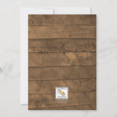 バーンウッドライトゴールデン引っ越し祝いパーティー招待状 招待状 (裏面)