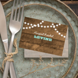 バーンウッドライトティール（緑がかった色）バルミツワーノートカード ノートカード