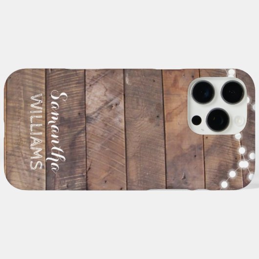 バーンウッドライトパーソナライズされた電話ケース Case-Mate iPhoneケース (裏面 (横))