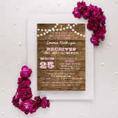 バーンウッドライトピンクファーストコミューン招待状 招待状