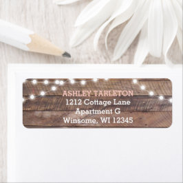 バーンウッドライトピンク ラベル