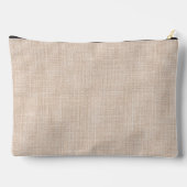 バーンウッドレターA&ひまわりパーソナライズされた花 アクセサリーポーチ (裏面)