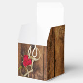 バーンウッドレッドフェイクローゼズホースビットウェスタン結婚ズ フェイバーボックス (オープン)