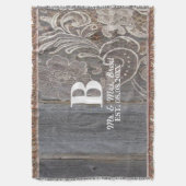 バーンウッドレース西部の田舎のミスターとミセス スローブランケット (正面縦)