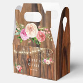 バーンウッドワゴンホイールホースシューフローラ結婚ズ フェイバーボックス (オープン)