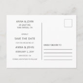 バーンウッド素朴プラム紅葉保存日 案内ポストカード (裏面)