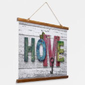 バーンウッド素朴ホームワード 吊り下げ型タペストリー (傾斜あり)