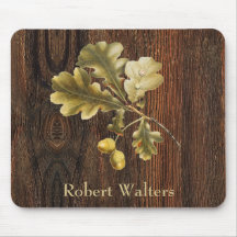 バーンウッド、オーク葉材、名前を追加、アコーン