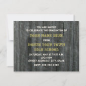 バーンウッド·デイジー卒業2012年クラス 招待状 (裏面)