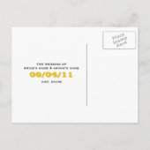 バーンウッド、デイジー、黒い目のサザンズ日付保存 案内ポストカード (裏面)