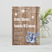 バーンウッド&ブルーボンネットブライダルシャワー 招待状 (スタンド正面)