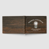 バーンウッド+ベビーズブレスジャー結婚ズゲストブック ゲストブック (全面)