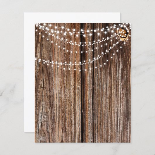 バーンウッド&ライツスクラップ素朴ブック紙 (正面/裏面)