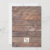 バーンウッド ライツ ホリデー ハウスウォーミング インビテーション (裏面)