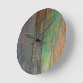 バーンウッド ラウンド壁時計 (傾斜)