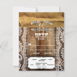 バーンウッド、レース&ホースシューズ結婚ズ 出欠カード