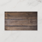 バーンウッ素朴ドヒマワリー 名刺 (裏面)