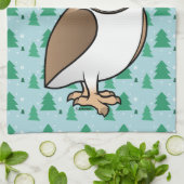 バーンオウルサンタ キッチンタオル (折り畳み)