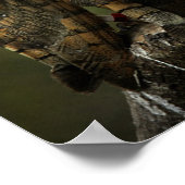 バーンオウルプリント ポスター (角)