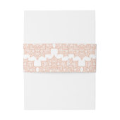 バーンオレンジサンライズマンダラサマー秋の結婚式 招待状ベリーバンド (裏面例)