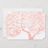 バーンオーランドコーラルフォレストタイポグラフィ結婚ズ 招待状 (裏面)