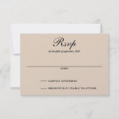 バーンカップル 出欠カード (正面)