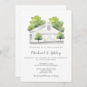 バーンカ素朴ントリーウエディング招待状 招待状 (正面/裏面)