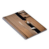 バーンキャットピーキングドのまわりにア ノートブック (右側)