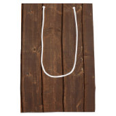 バーンキャット誕生日 ミディアムペーパーバッグ (裏面)