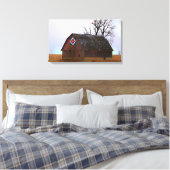 バーンキルト キャンバスプリント (インサイチュ (寝室))