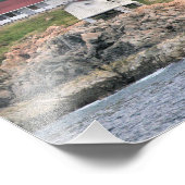 バーンコートハーバーライトハウスメインフォトプリント フォトプリント            (角)