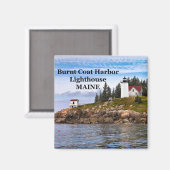 バーンコートハーバーライトハウスメインマグネット マグネット (正面/裏面)