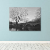 バーンサイドブリッジアットアンティータムナショナルバトルフィールド キャンバスプリント (インサイチュ (ウッドフロア))