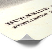 バーンサイドブリッジ、アンティタムMD南北戦争1906 ポスター (角)