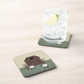 バーンシープコルクコースター コースター (右側)