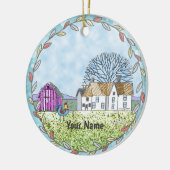 バーンシーン セラミックオーナメント (左)