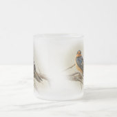 バーンスおもしろいローソングバードステアズアットミー フロストグラスマグカップ (中央)