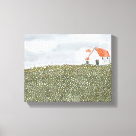 バーンスケープのウォールアート キャンバスプリント