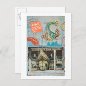 バーンスタインの魚と魚の群れの見解 ポストカード (正面/裏面)