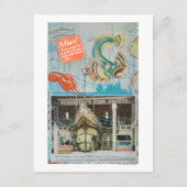 バーンスタインの魚と魚の群れの見解 ポストカード (正面)